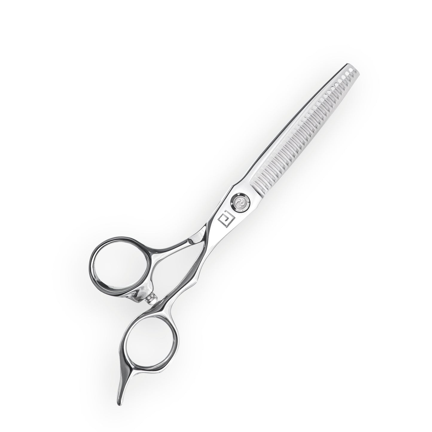 InfynitEdge matching thinning shear in Japanese ATS-314 cobalt steel, front view